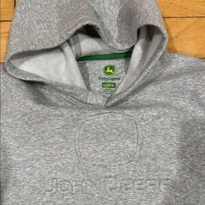 John Deere Heather Gray Hoodie